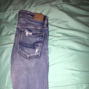 Ripped AEO jean jeggings